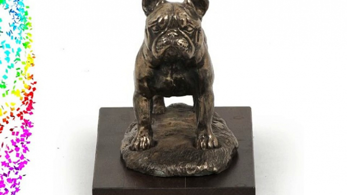 French Bulldog woodenbase figure statue limited edition ArtDog