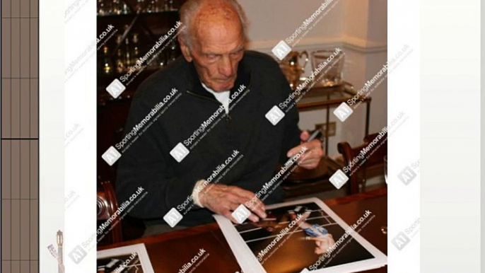 Henry Cooper hand signed photo - Full colourised Cassius Clay