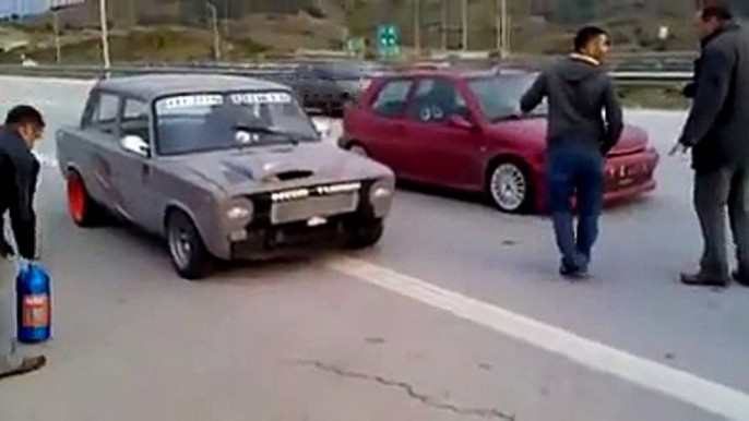 Hacı Murat & Peugeot 106 Kapışması www.kayserituning.tk , www.cadde38.com