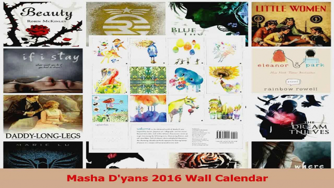 PDF Download  Masha Dyans 2016 Wall Calendar PDF Full Ebook