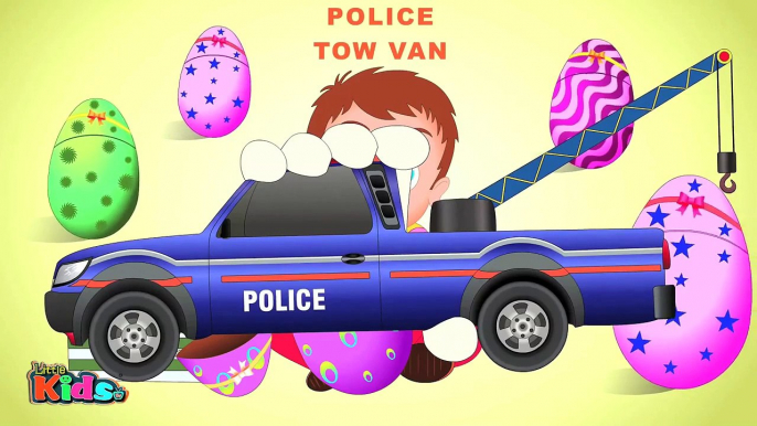 Surprise Eggs Police Car | Police Car Vehicles With Sound | Surprise Eggs Toys | Kids And Toddlers