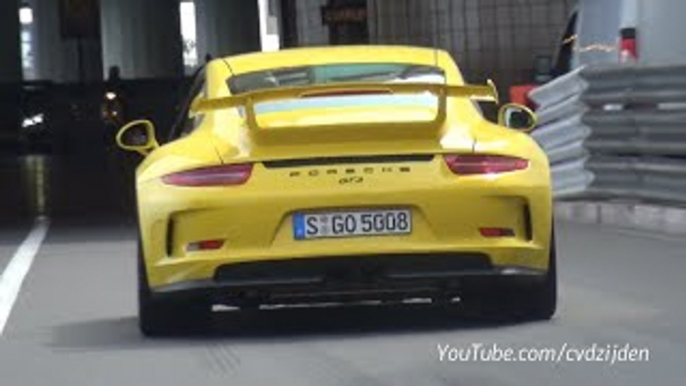 Porsche 991 GT3 - Start Up & Accelerations!