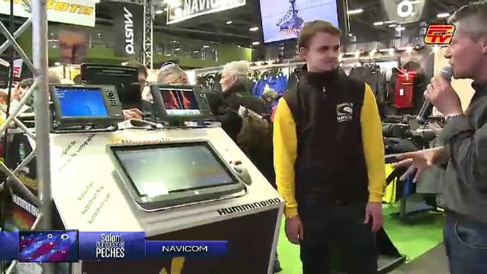 Salon Pêche Nantes - NAVICOM HUMMINBIRD