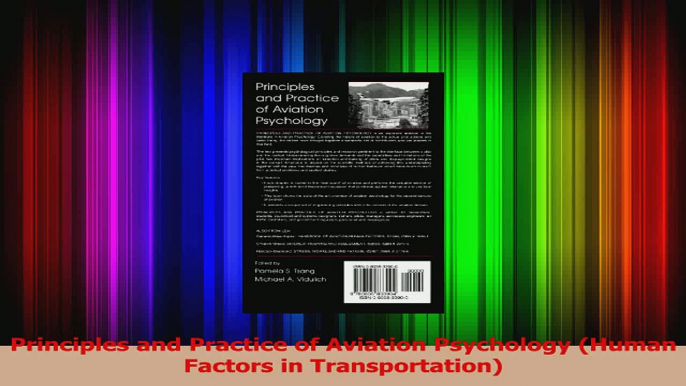 PDF Download  Principles and Practice of Aviation Psychology Human Factors in Transportation Download Online