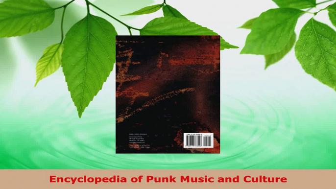 Download  Encyclopedia of Punk Music and Culture PDF Free