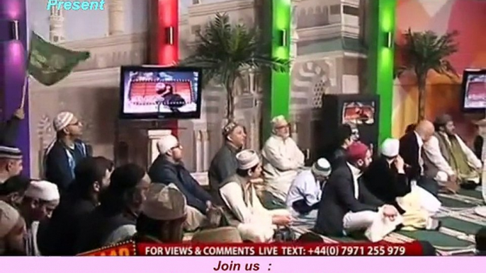 Zulfiqar Ali Hussaini 29 December 2015 In Live Mehfil-e-Naat At Ummah Channel UK