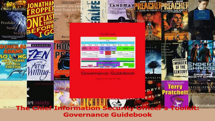 PDF Download  The Chief Information Security Officers Toolkit Governance Guidebook PDF Full Ebook