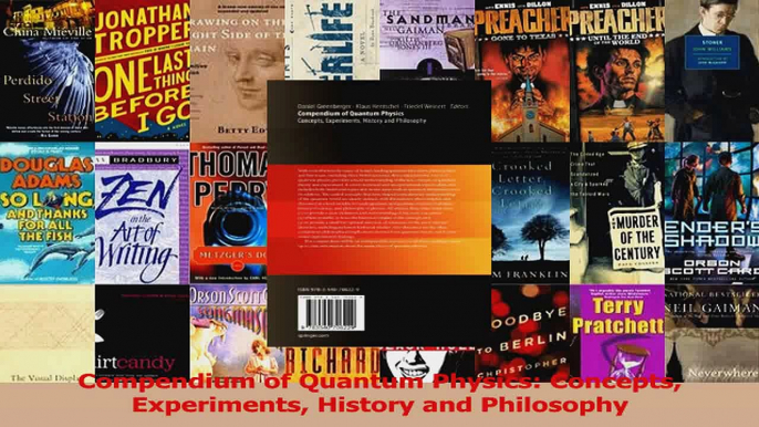 PDF Download  Compendium of Quantum Physics Concepts Experiments History and Philosophy PDF Online