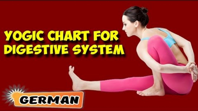 Yoga für Verdauungssystem | Yoga For Digestive System | Yogic Chart & Benefits of Asana in German