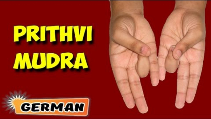 Prithvi Mudra | Yoga für Anfänger | Yoga Mudra To Immune System of Body | About Yoga in German