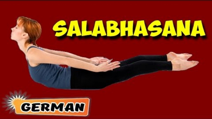 Shalabasana | Yoga für Anfänger | Yoga For Arthritis & Tips | About Yoga in German