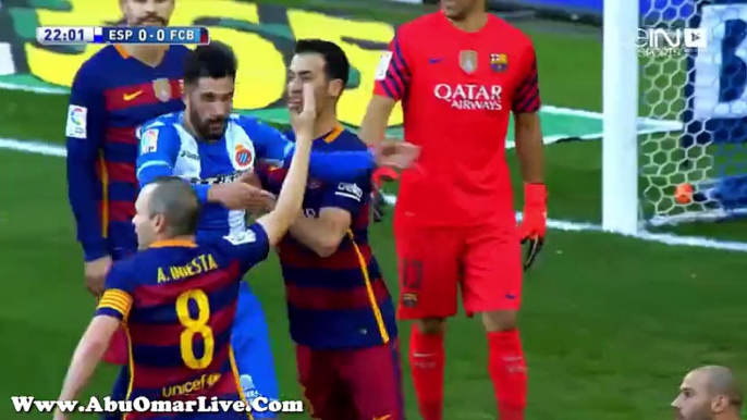 ملخص مباراه برشلونه واسبانيول في الدوري الاسباني بتاريخ 02-01-2016