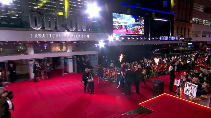 The Hunger Games Mockingjay Part 2 UK Premiere - Jennifer Lawrence, Josh Hutcherson, Liam