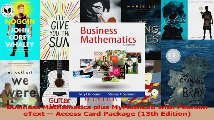 PDF Download  Business Mathematics plus MyMathLab with Pearson eText  Access Card Package 13th Download Full Ebook