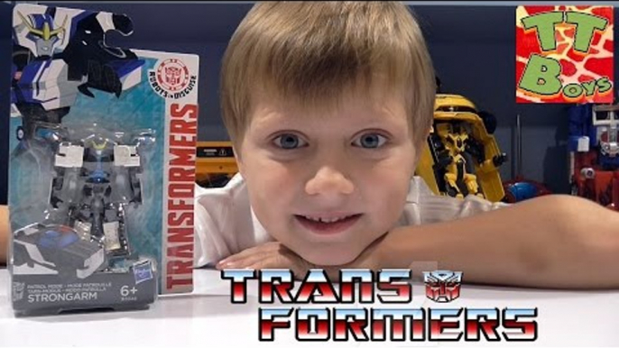 ✔ Трансформеры. Распаковка нового героя от Игорька / Strongarm Transformers Hasbro ✔