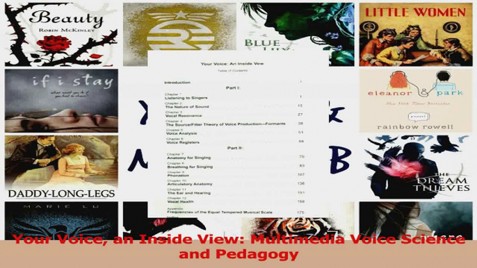 PDF Download  Your Voice an Inside View Multimedia Voice Science and Pedagogy Download Online