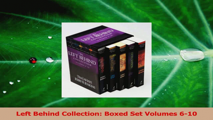 PDF Download  Left Behind Collection Boxed Set Volumes 610 Download Full Ebook