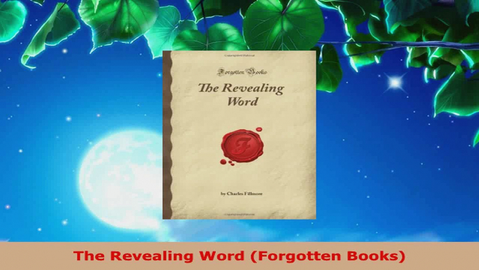 Read  The Revealing Word Forgotten Books Ebook Free