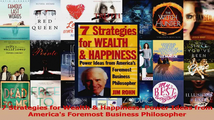 PDF Download  7 Strategies for Wealth  Happiness Power Ideas from Americas Foremost Business Read Full Ebook