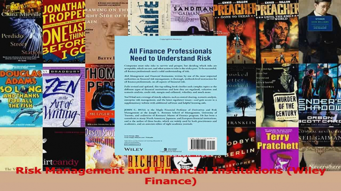 PDF Download  Risk Management and Financial Institutions Wiley Finance Download Full Ebook