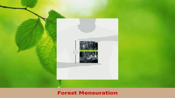 PDF Download  Forest Mensuration Read Full Ebook