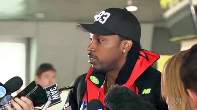 Chris Gayle issues reluctant apology to sports reporter Mel McLaughlin