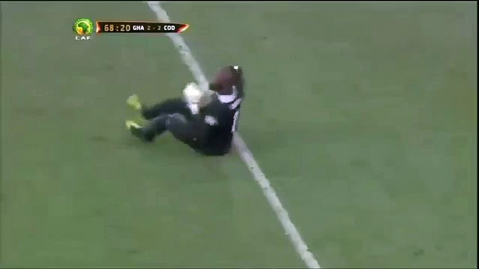 afrikalı kaleciden ilginç gol sevinci