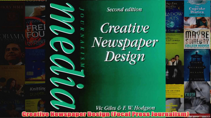 Creative Newspaper Design Focal Press Journalism