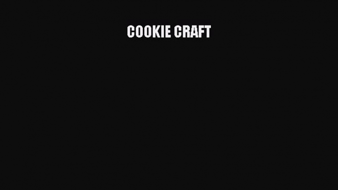 Download COOKIE CRAFT Ebook Free