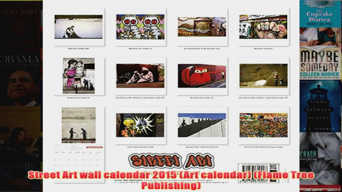 Street Art wall calendar 2015 Art calendar Flame Tree Publishing