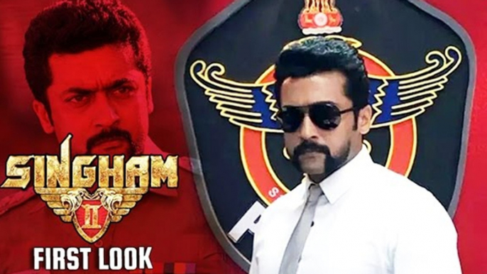 Suriya Starrer S3's FIRST LOOK - Singam 3 - Revealed