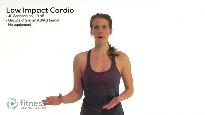 Fun Low Impact Cardio Workout for Beginners - Total Body Exercises for Beginners