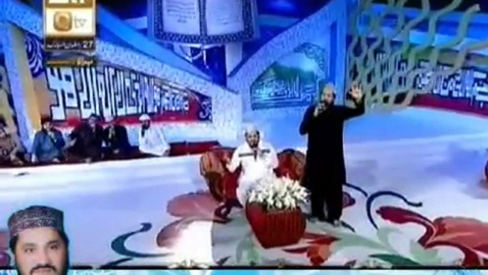 Dar e nabi par Zulfiqar Ali Hussaini withTasleem sabri in Shab e qadr 2016 live Mehfil e naat qtv 27