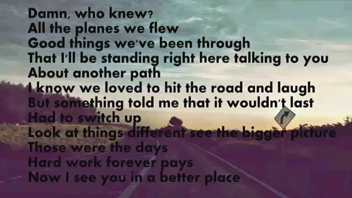 See You Again-Wiz Khalifa (Lyrics)