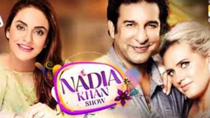 Nadia Khan Show - 8th January 2016 Part 1 - Wasim Akram and Shaniera Akram Special