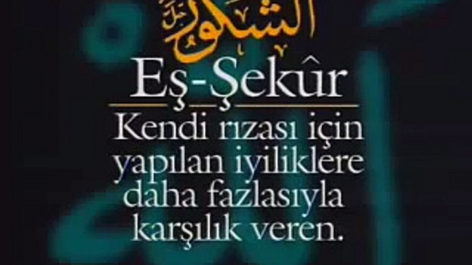 Allahın Güzel İsimleri Esma'ül Hüsna