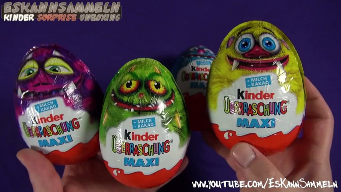 Halloween 2014 Kinder Surprise MAXI Egg (Kinder Überraschung)