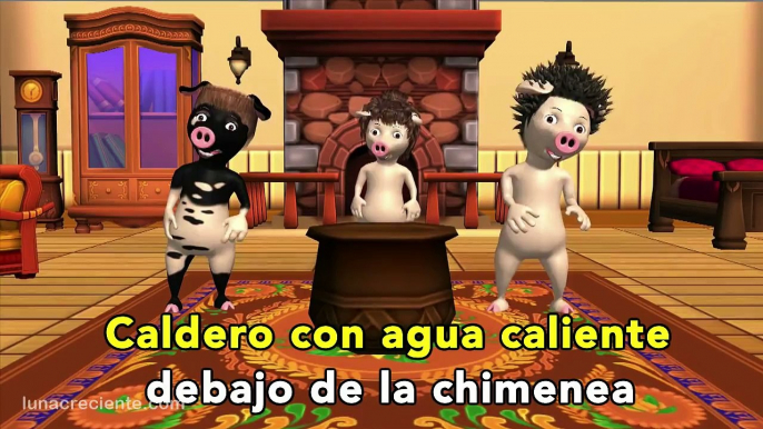 La Canción del Cuento de Los 3 Cerditos y El Lobo Feroz - Videos Para Niños - Cuentos Clásicos