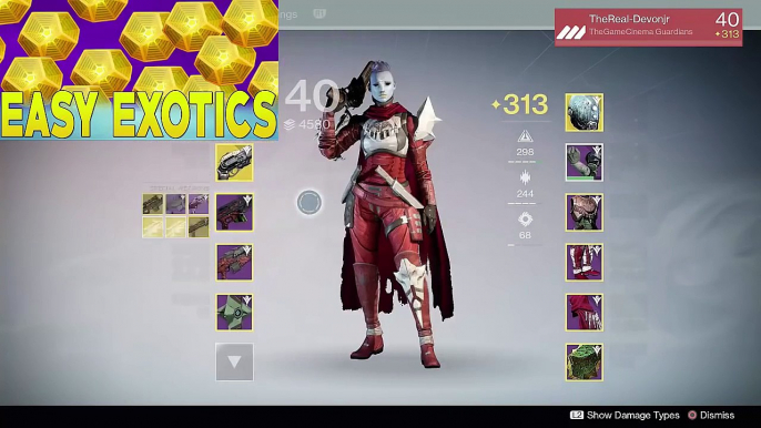 Destiny, Huge Exotic and Legendary Engram Opening