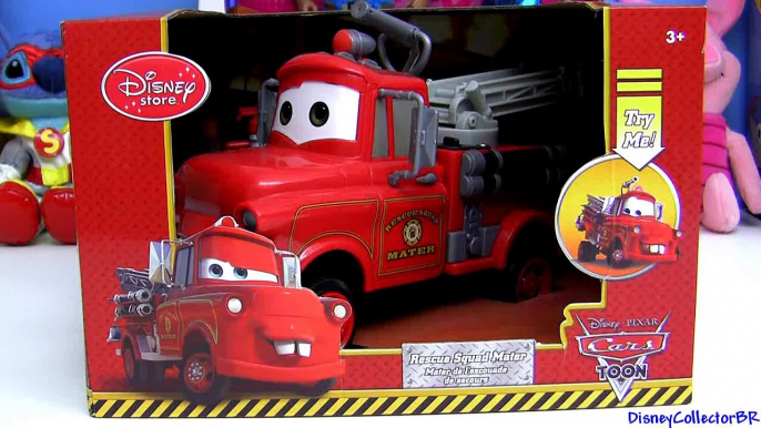 Cars Toons Fire Truck Mater From Rescue Squad Mater Disney Pixar Maters tall tales Red