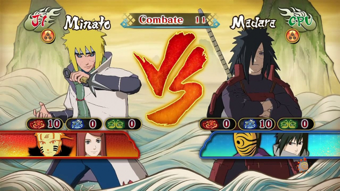 Naruto Ninja Storm Revolution (Minato, Kushina & Naruto) Team Ougi