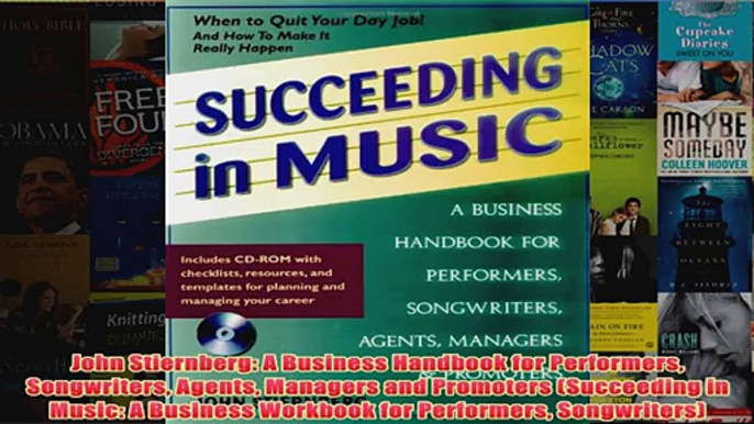 Download PDF  John Stiernberg A Business Handbook for Performers Songwriters Agents Managers and FULL FREE