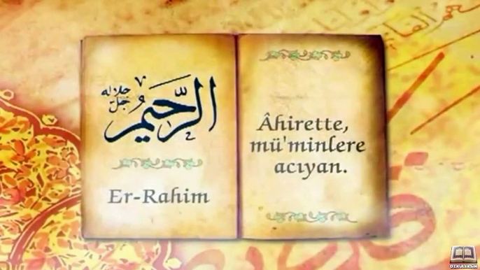 Allah'ın En Güzel İsimleri Esma'ül Hüsna - HD