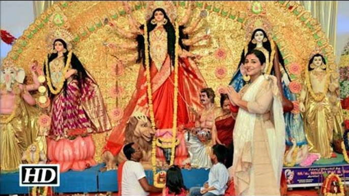 Vidya Balan Celebrate Durga Puja | CHECK OUT