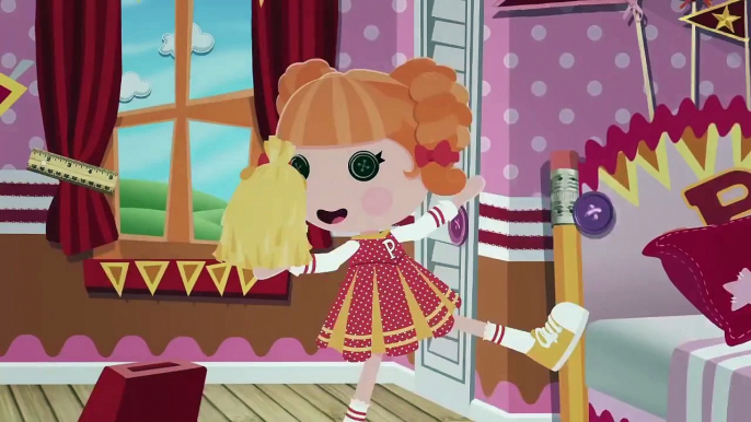 Peppy Pom Poms Gets Ready to Cheer On the Day! | Lalaloopsy