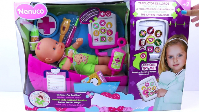 Huge Baby Doll Doctor Medical Center Play Set Nenuco goes to hospital toys