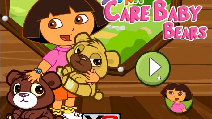 Baby Dora Care Baby Bears - Dora Game For Kids