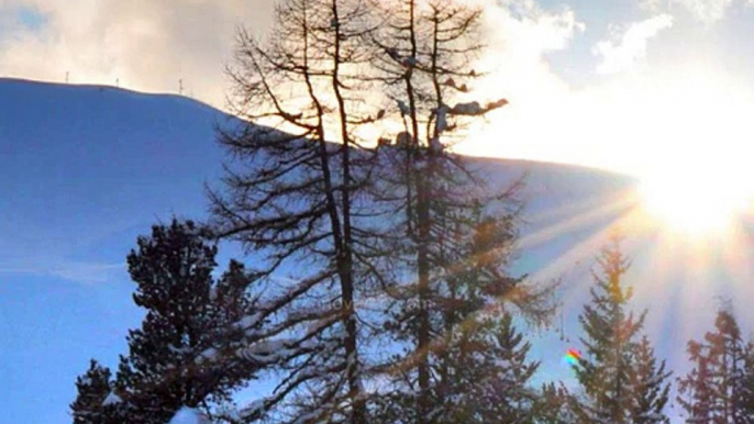 Descente pistes de ski Les Saisies Ski Espace Diamant Notre Dame de Bellecombecet hiver ?