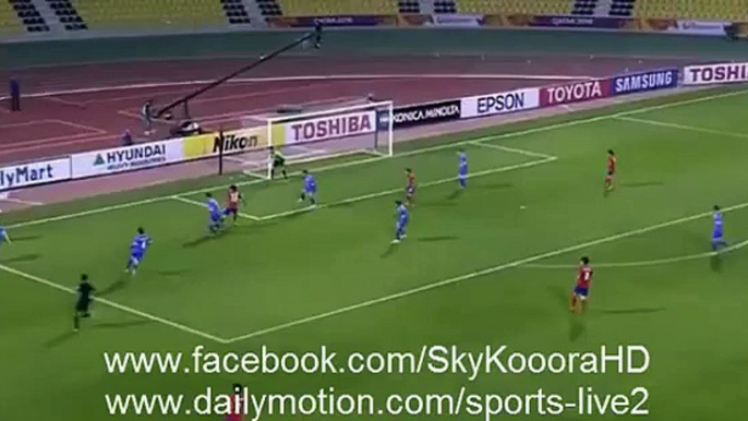 Moon Chang-jin penalty Goal - South Korea vs Uzbekistan 1-0 All Goals Live HD (13-01-2016)