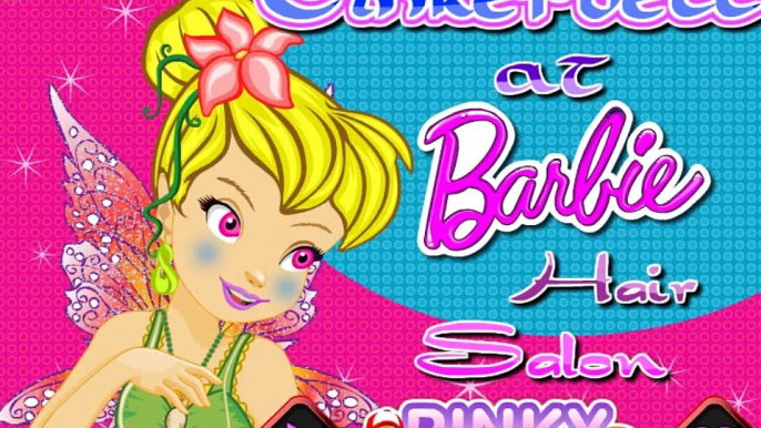 Tinkerbell At Barbie Hair Salon - Best Baby Games - Games For Girls